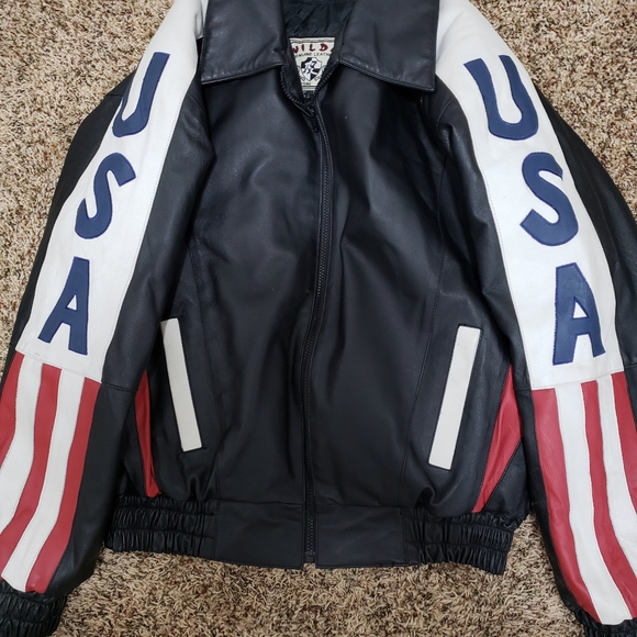 Mens Wilda Leather Jacket - Picture 1 of 2